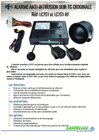 alarme-anti-intrusion-sur-tc-originale-lc751-rf